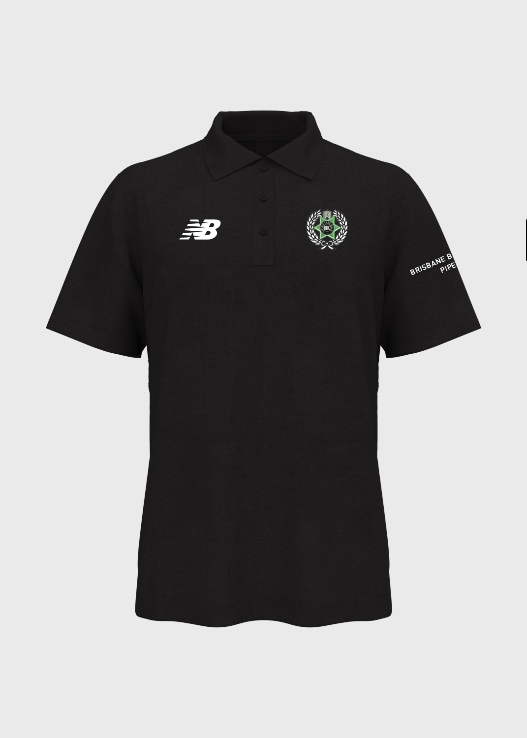 BBC US Pipe Band Polo SS Adult
